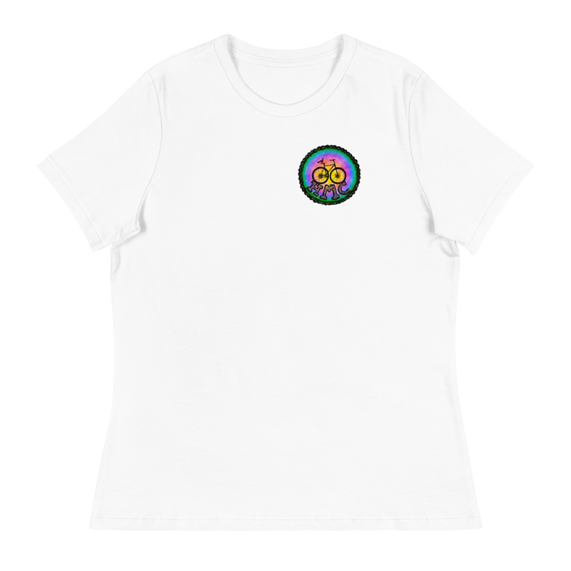 Women's Relaxed T-Shirt HMC Crow Front and Back